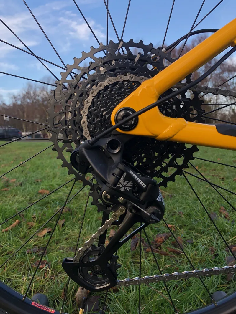 Nukeproof Scout 290 Custom Build Mountain Bike 2022 Yellow-9